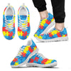 Autism Awareness Design Themed Print Men Sneakers Shoes