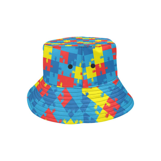 Autism Awareness Design Themed Print Unisex Bucket Hat