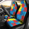 Autism Awareness Design Themed Print Universal Fit Car Seat Covers