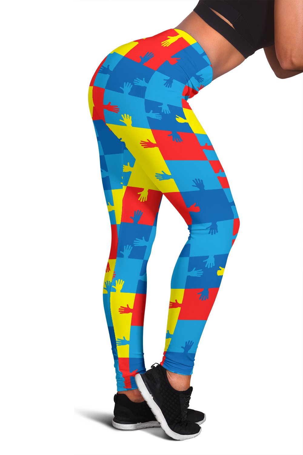 Autism Awareness Design Themed Print Women Leggings