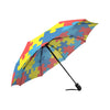 Autism Awareness Puzzles Design Print Automatic Foldable Umbrella