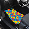 Autism Awareness Puzzles Design Print Car Floor Mats