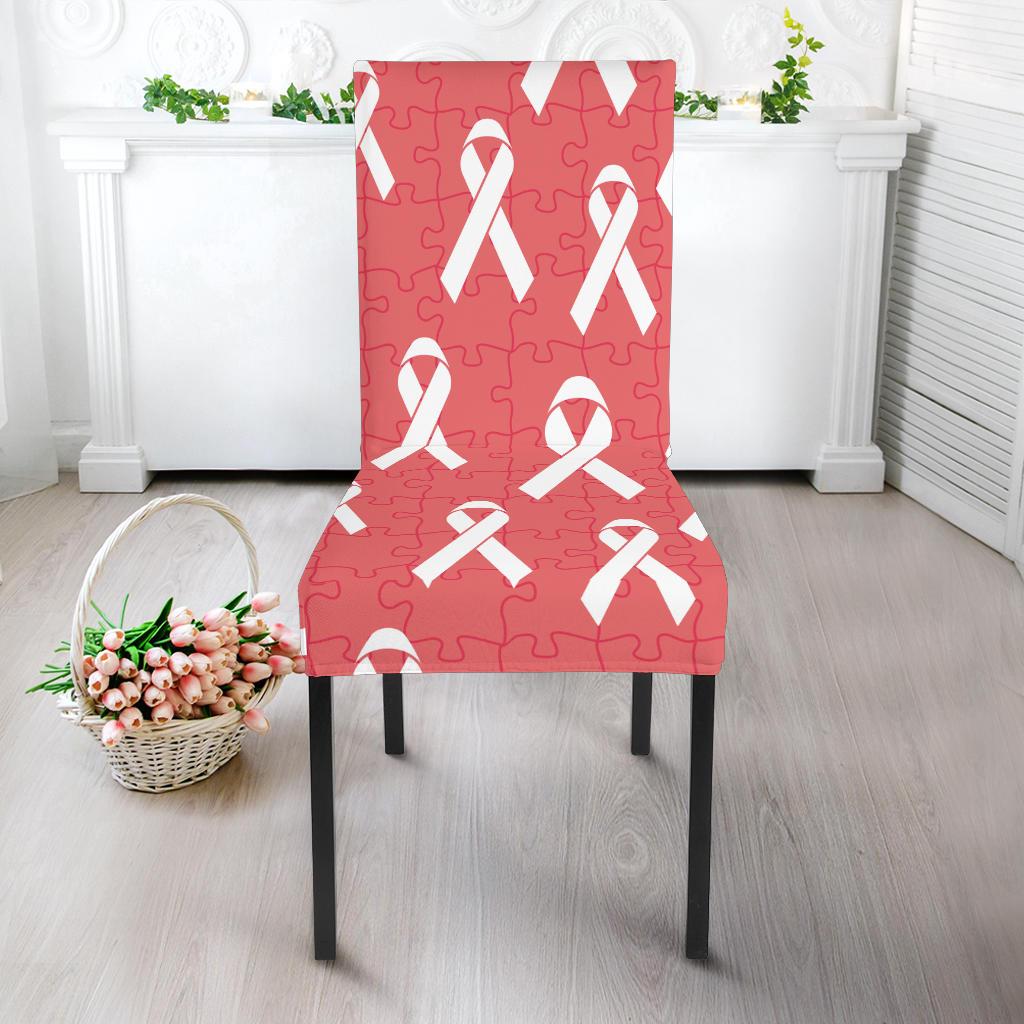 Autism Awareness Ribbon Design Print Dinning Chair Slipper-JTAMIGO.COM