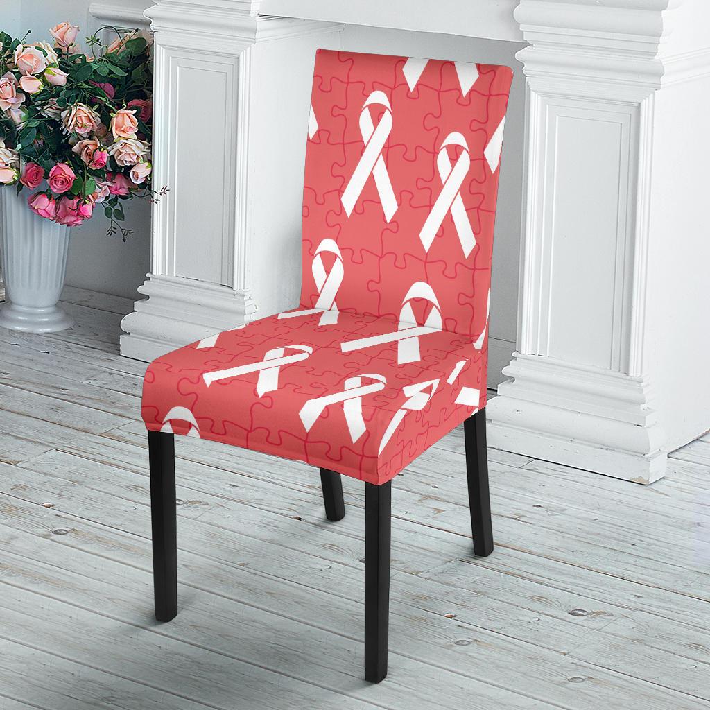 Autism Awareness Ribbon Design Print Dinning Chair Slipper-JTAMIGO.COM