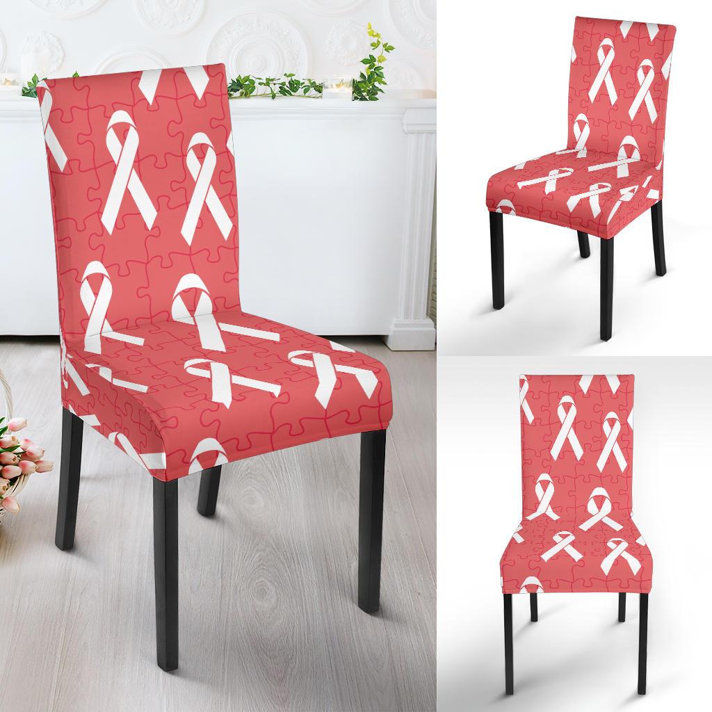 Autism Awareness Ribbon Design Print Dinning Chair Slipper-JTAMIGO.COM