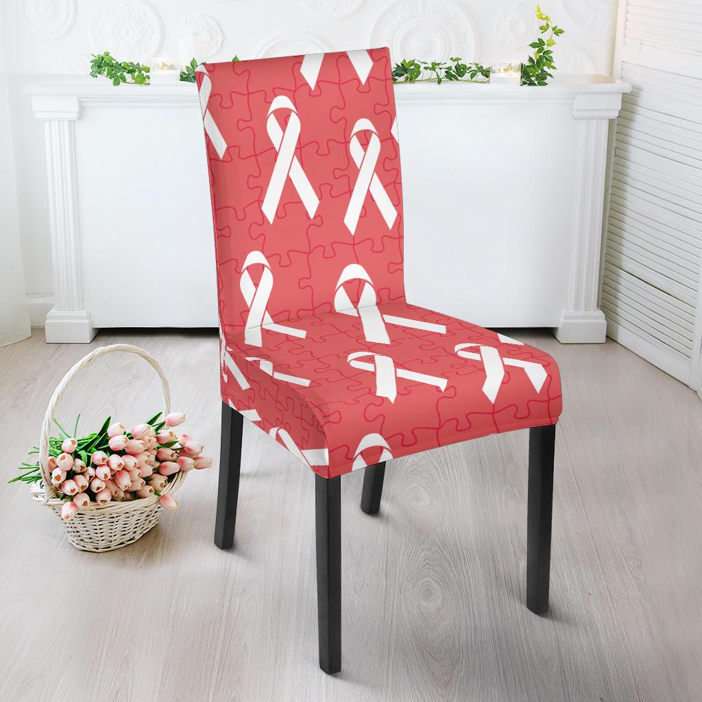 Autism Awareness Ribbon Design Print Dinning Chair Slipper-JTAMIGO.COM