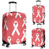 Autism Awareness Ribbon Design Print Luggage Cover Protector