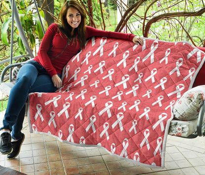 Autism Awareness Ribbon Design Print Premium Quilt-JTAMIGO.COM