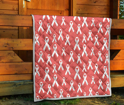 Autism Awareness Ribbon Design Print Premium Quilt-JTAMIGO.COM