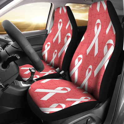 Autism Awareness Ribbon Design Print Universal Fit Car Seat Covers