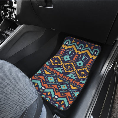 Aztec Style Print Pattern Car Floor Mats
