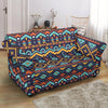 Aztec Style Print Pattern Loveseat Slipcover-JTAMIGO.COM