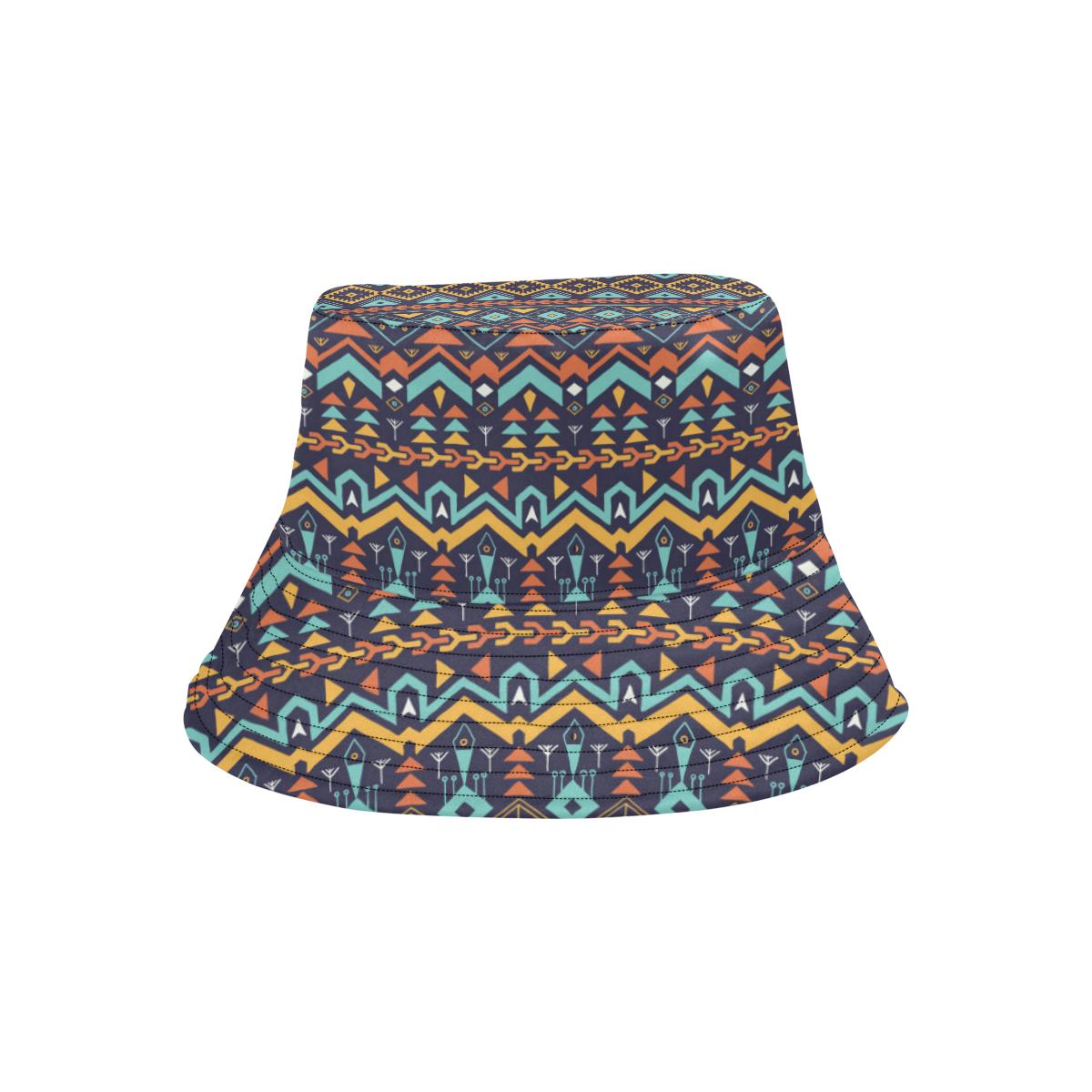 Aztec Style Print Pattern Unisex Bucket Hat