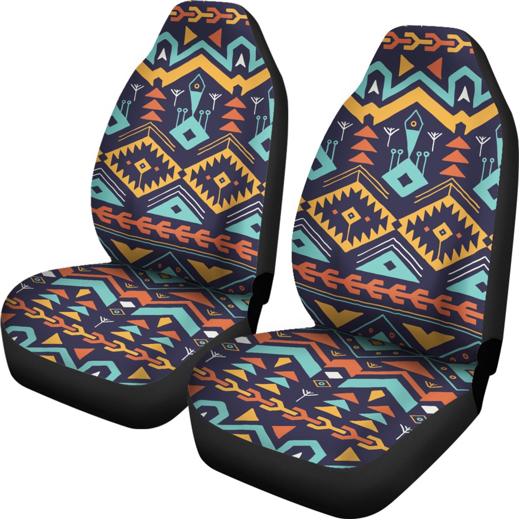 Aztec Style Print Pattern Universal Fit Car Seat Covers