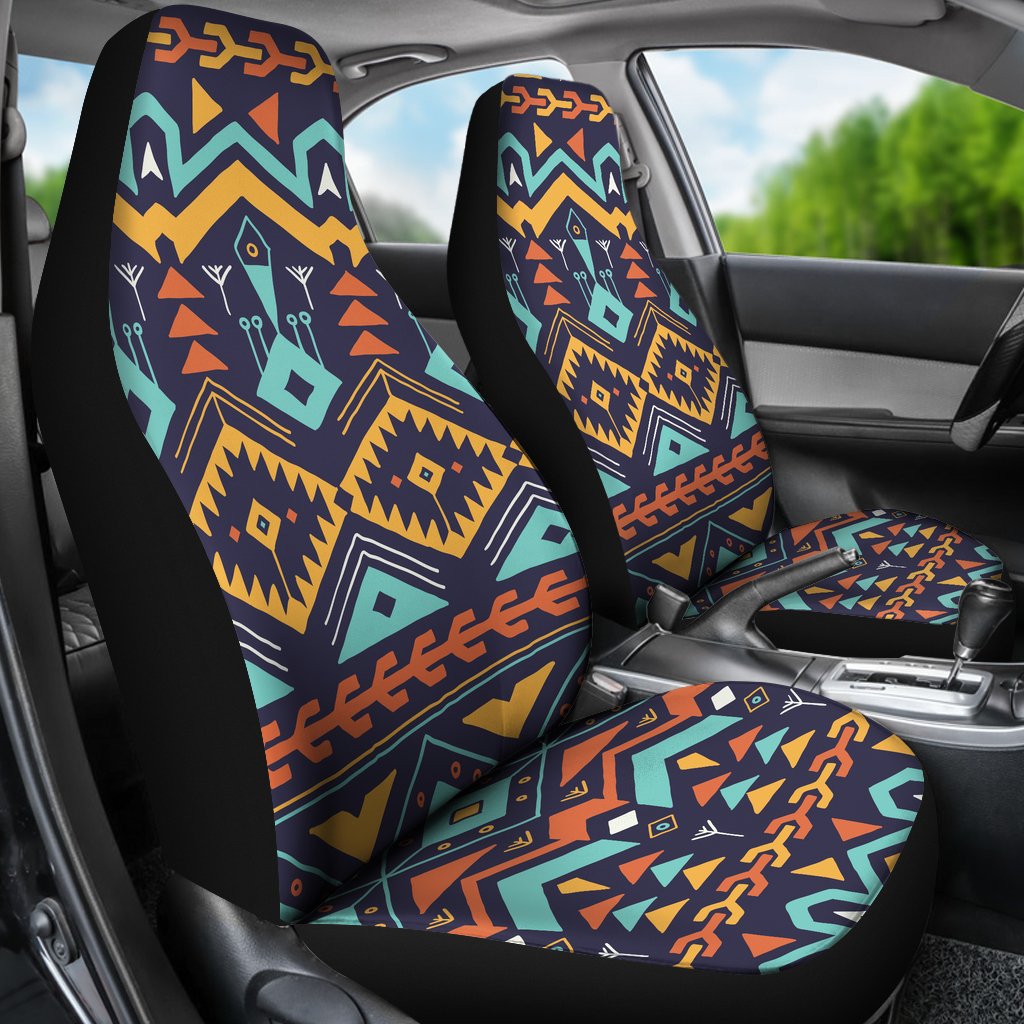 Aztec Style Print Pattern Universal Fit Car Seat Covers