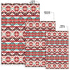 Aztec Western Style Print Pattern Area Rugs-JTAMIGO.COM