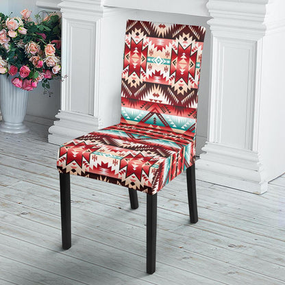 Aztec Western Style Print Pattern Dinning Chair Slipper-JTAMIGO.COM
