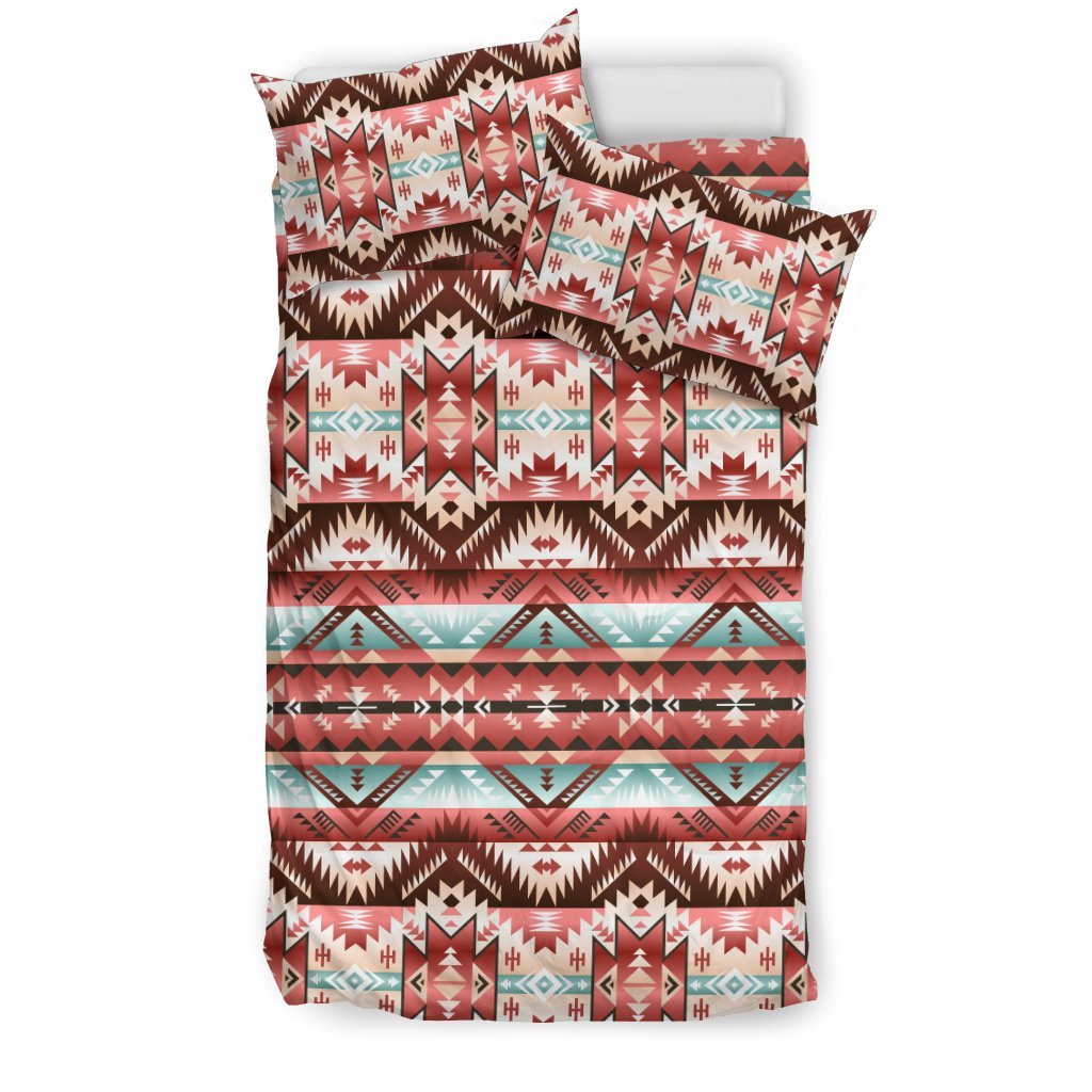 Aztec Western Style Print Pattern Duvet Cover Bedding Set