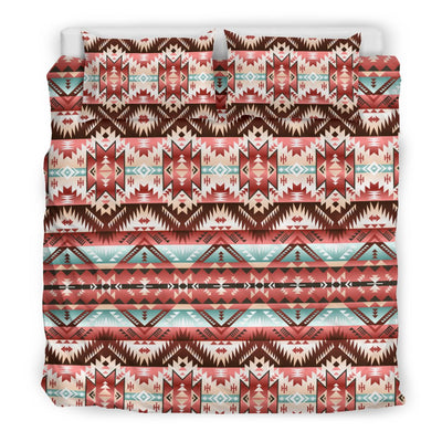 Aztec Western Style Print Pattern Duvet Cover Bedding Set