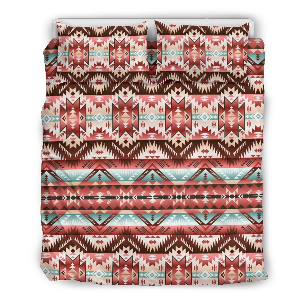 Aztec Western Style Print Pattern Duvet Cover Bedding Set