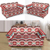 Aztec Western Style Print Pattern Loveseat Slipcover-JTAMIGO.COM