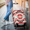 Aztec Western Style Print Pattern Luggage Cover Protector