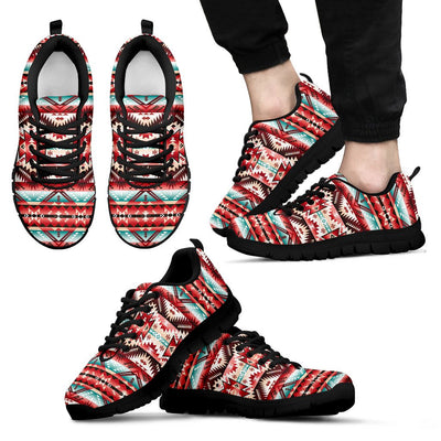 Aztec Western Style Print Pattern Men Sneakers Shoes