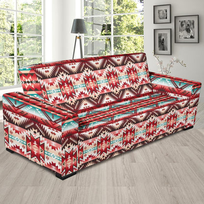 Aztec Western Style Print Pattern Sofa Slipcover-JTAMIGO.COM