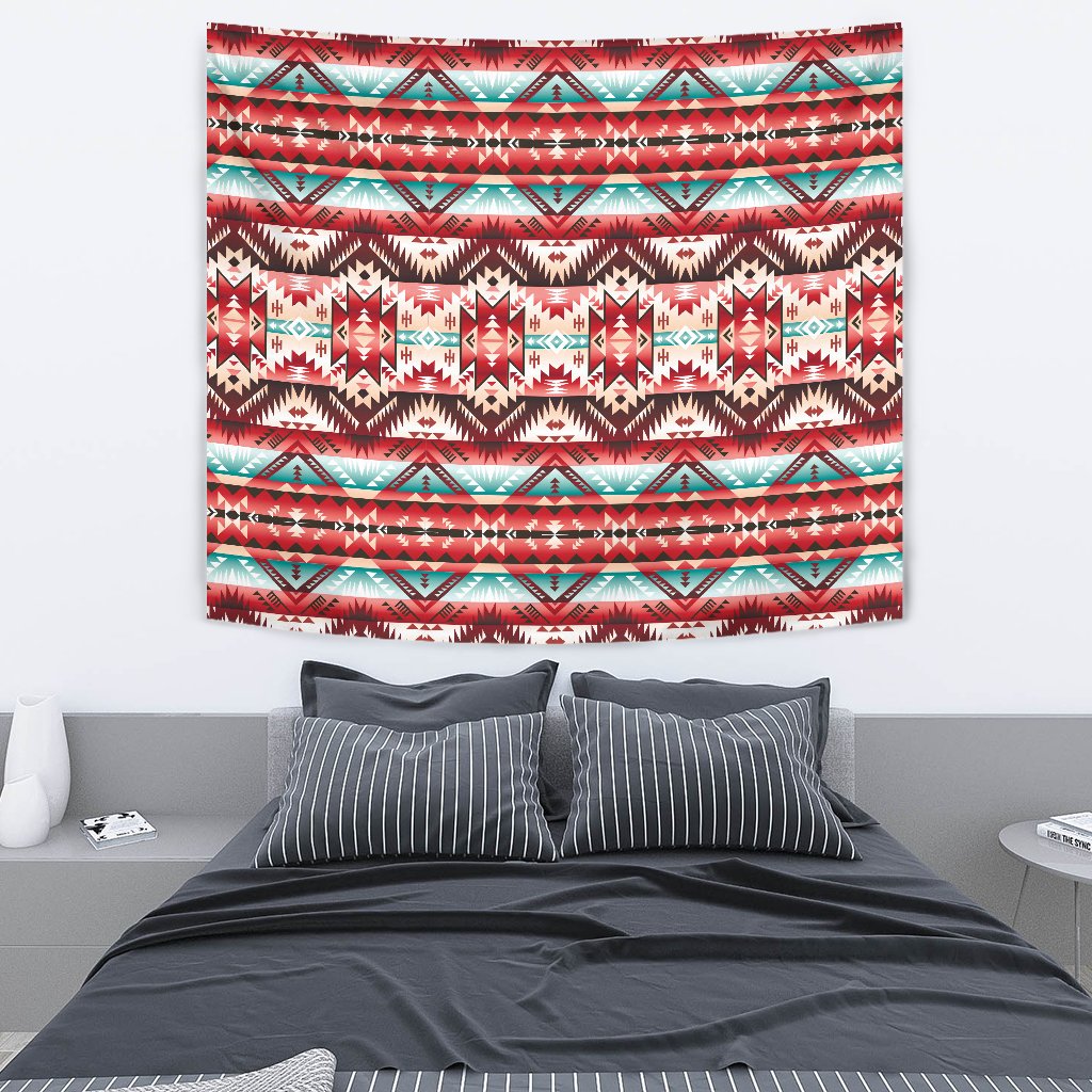 Aztec Western Style Print Pattern Tapestry