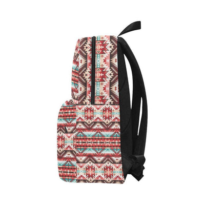 Aztec Western Style Print Pattern Waterproof Backpack-JTAMIGO.COM