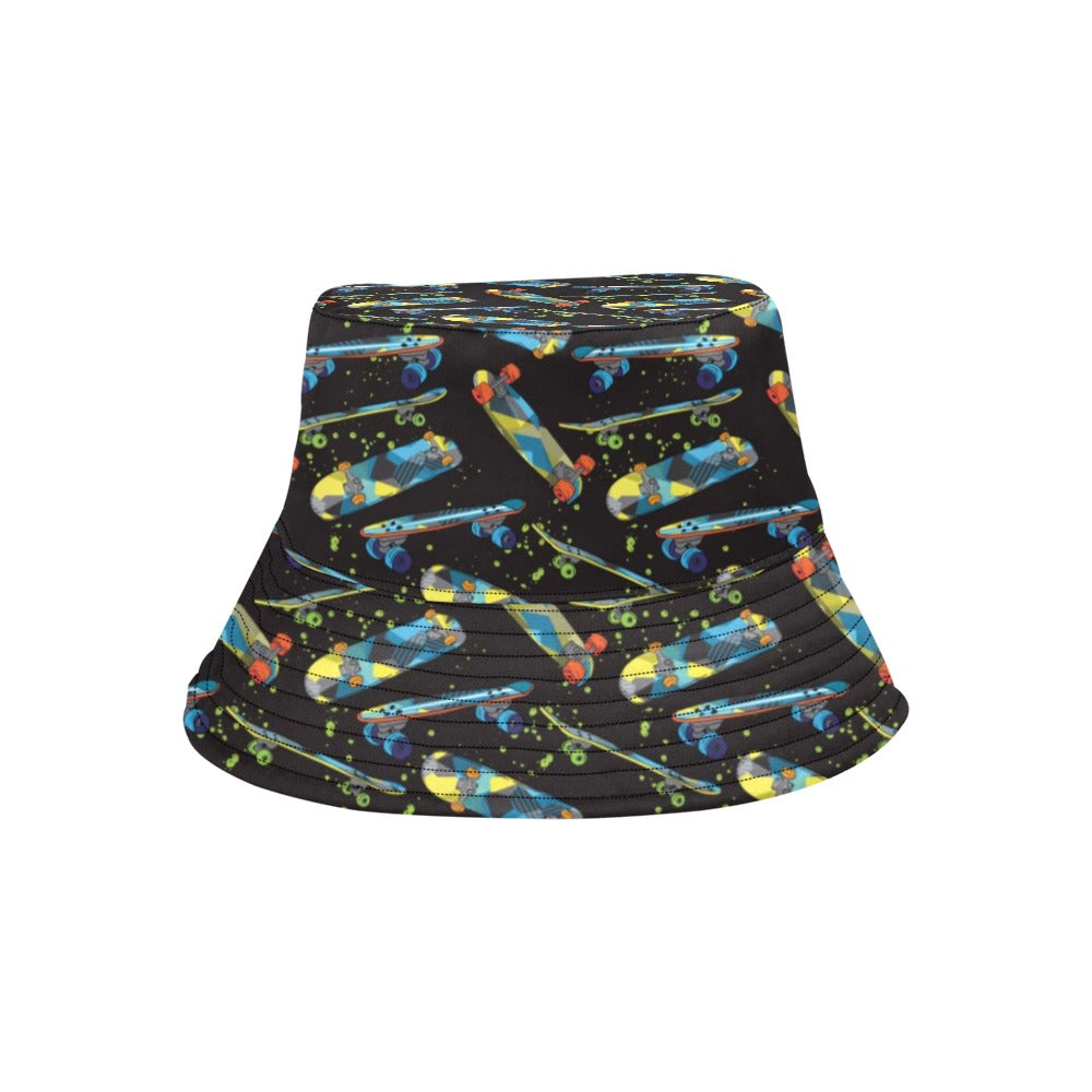 Skateboard Print Design LKS305 Unisex Bucket Hat