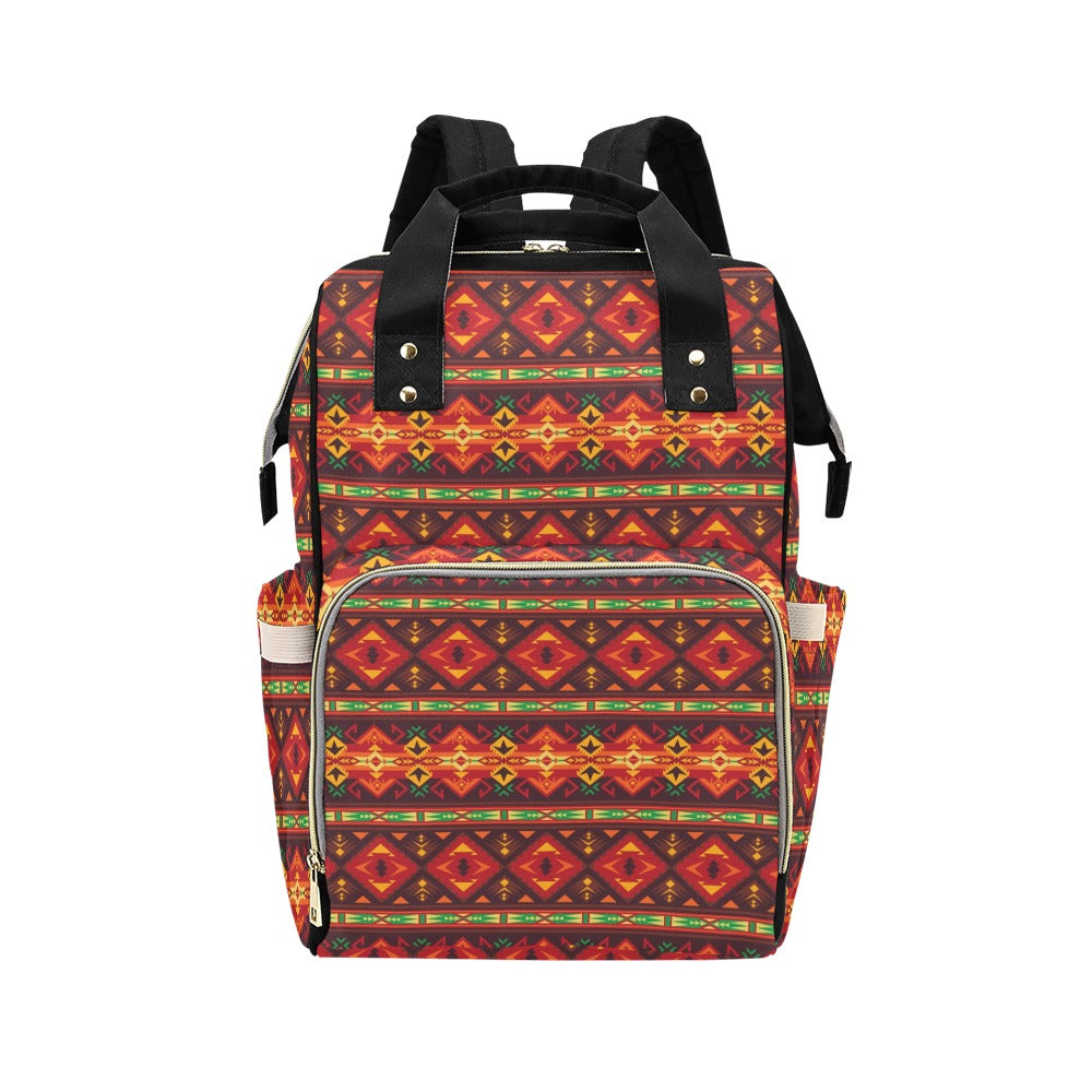 Southwest Pattern Print Design LKS309 Diaper Bag Backpack