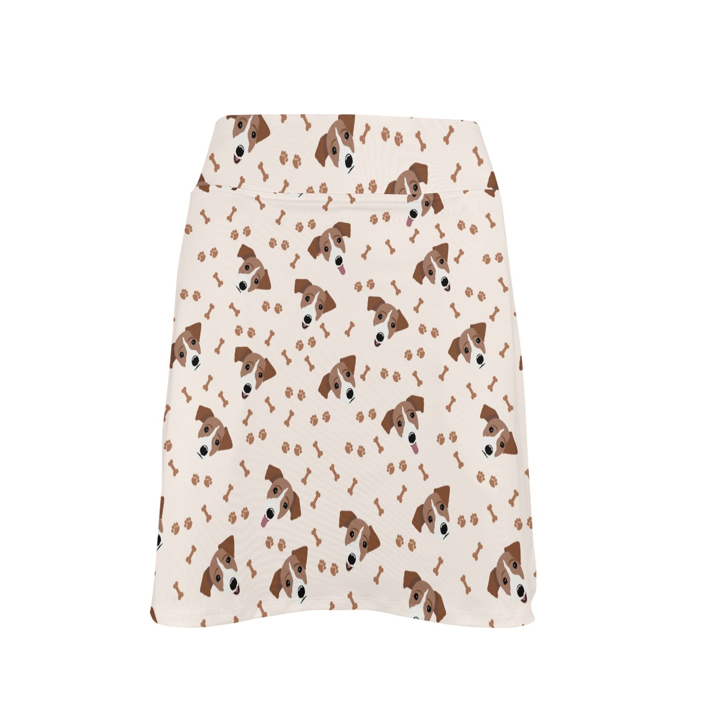 Russell Terriers Paw Print Design LKS303 17" Golf & Pickleball Skort with Pockets