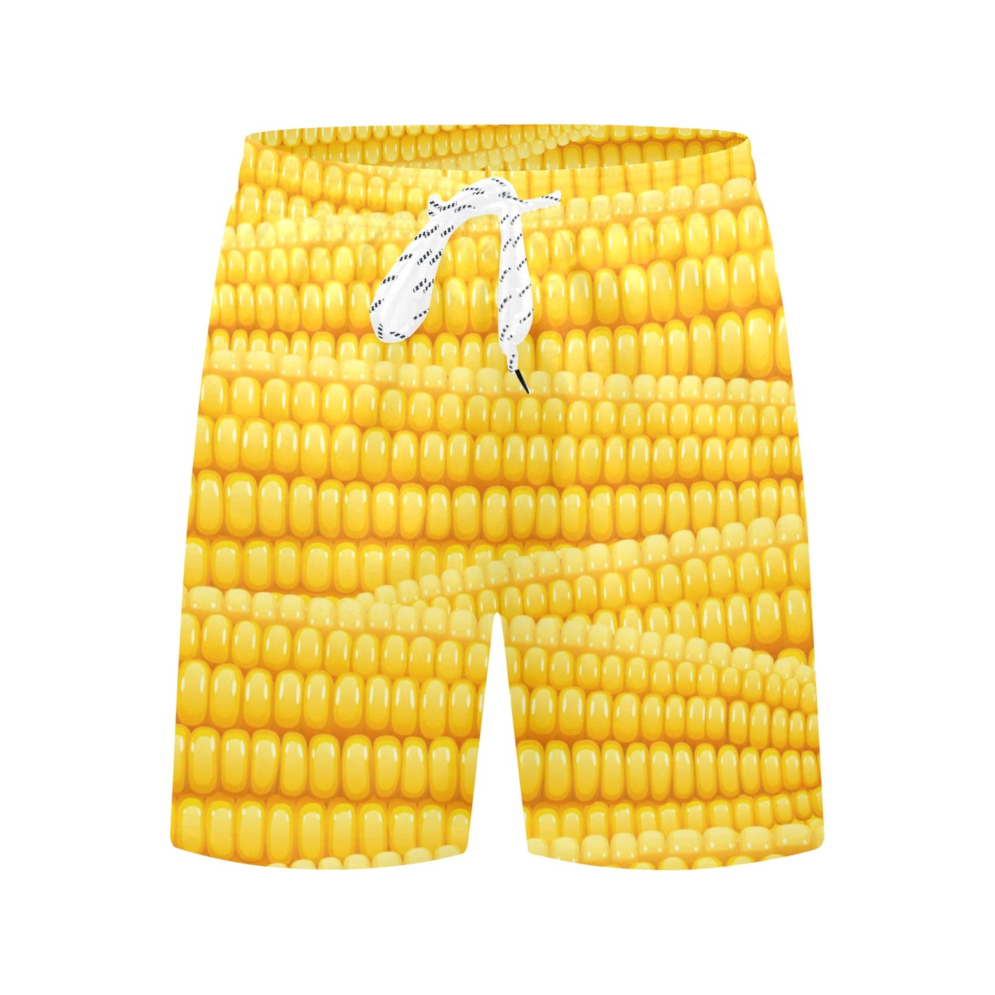Agricultural Corn cob Pattern Men's Swim Trunks Beach Shorts