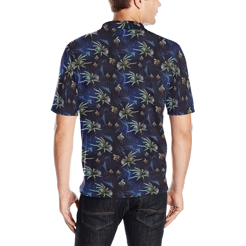 Tarantula Print Design LKS401 Men Polo Shirt