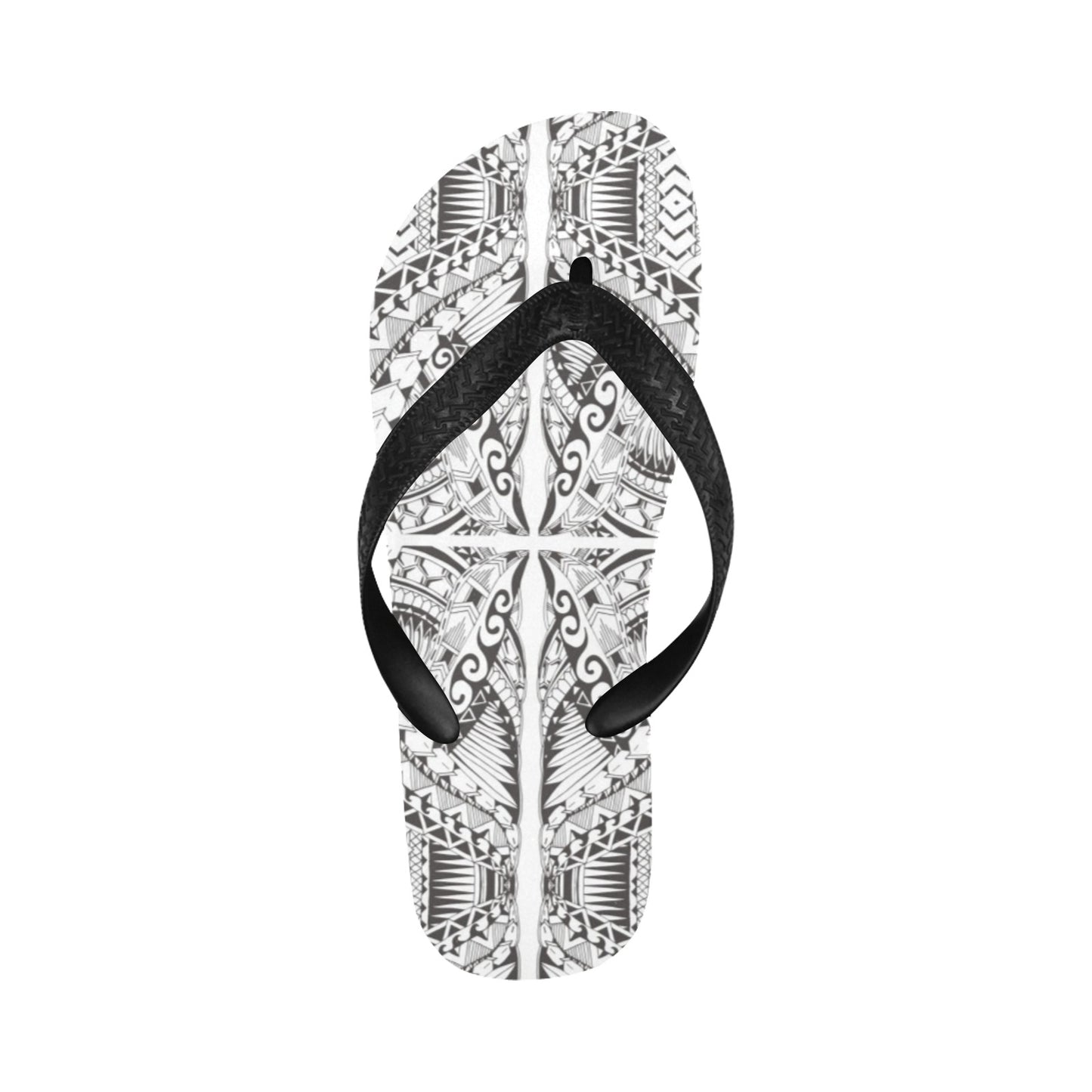 Samoan Style Print Design LKS301 Flip Flops
