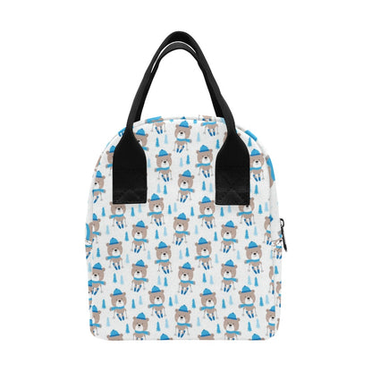Ski Print Design LKS306 Insulated Lunch Bag