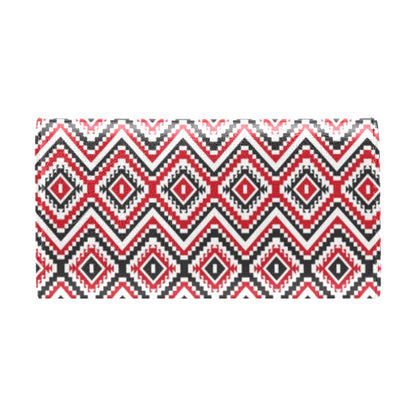 Native American Themed Tribal Print Women's Trifold Wallet