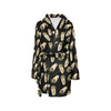 Burrito Print Design LKS303 Women's Fleece Robe