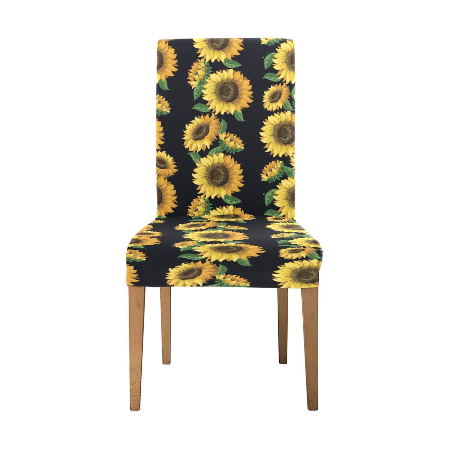 Sunflower Print Design LKS306 Dining Chair Slipcover
