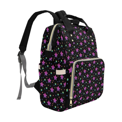 Star Print Design LKS305 Diaper Bag Backpack