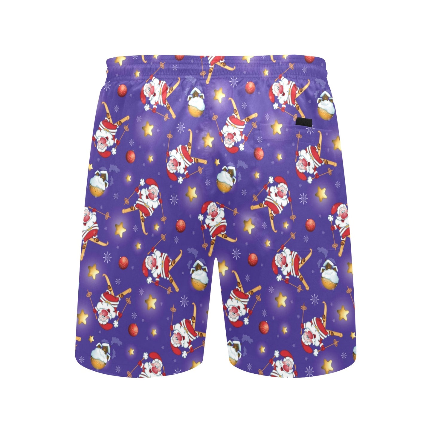 Ski Print Design LKS308 Men's Swim Trunks Beach Shorts