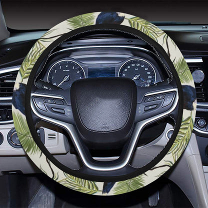 Toucan Print Design LKS308 Steering Wheel Cover with Elastic Edge