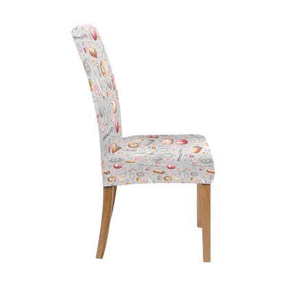 Sewing Equipment Print Design LKS302 Dining Chair Slipcover
