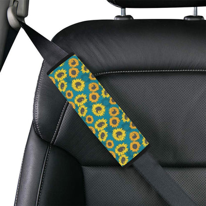 Sunflower Print Design LKS301 Car Seat Belt Cover