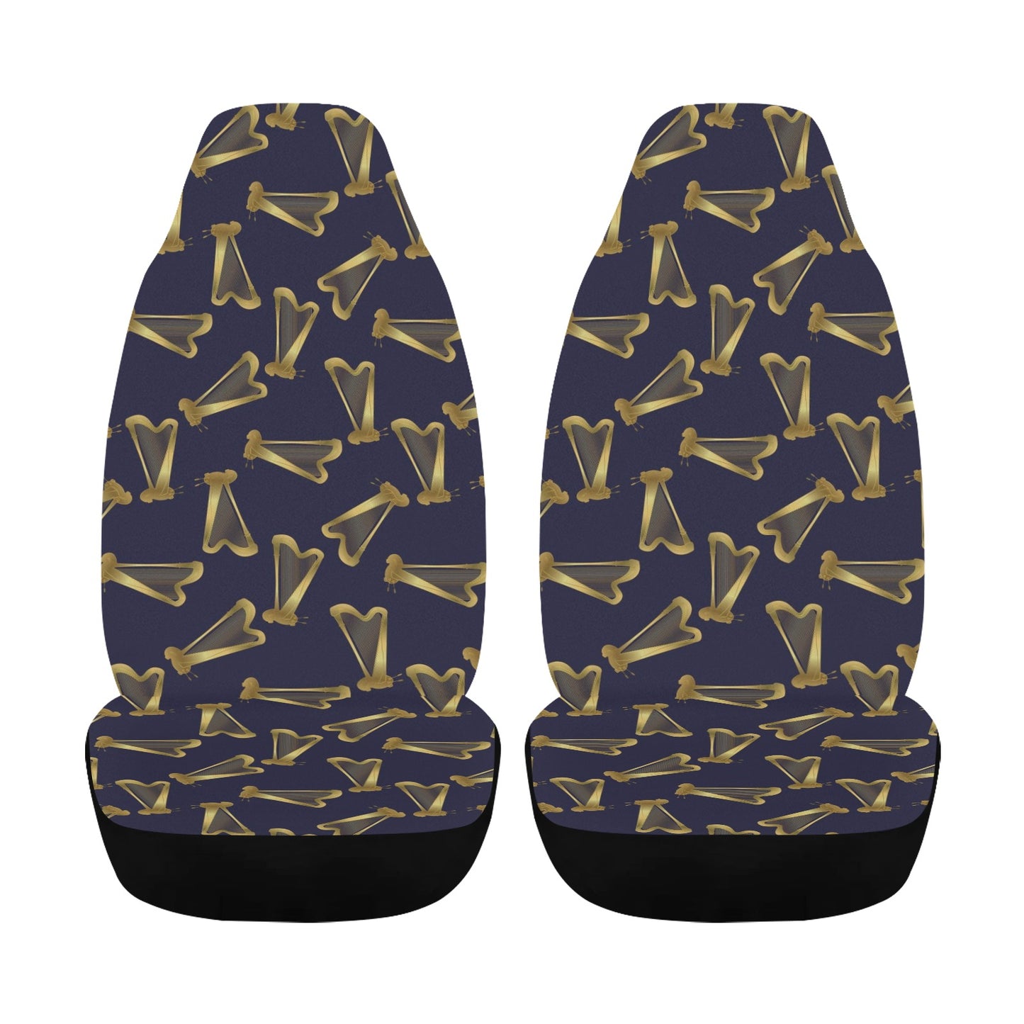 Harp Print Design LKS401 Car Seat Covers