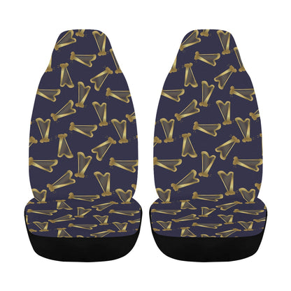 Harp Print Design LKS401 Car Seat Covers