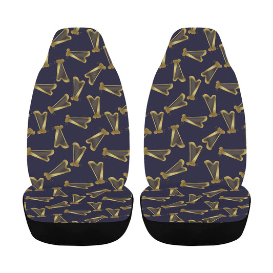 Harp Print Design LKS401 Car Seat Covers