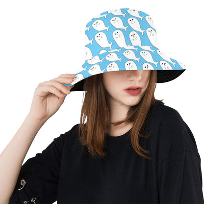 Sea Lion Print Design LKS402 Unisex Bucket Hat