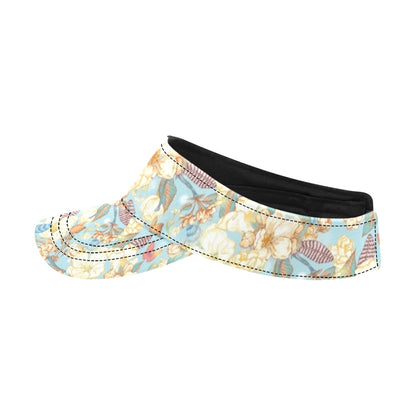 Summer Floral Print Design LKS302 Unisex Sun Visor